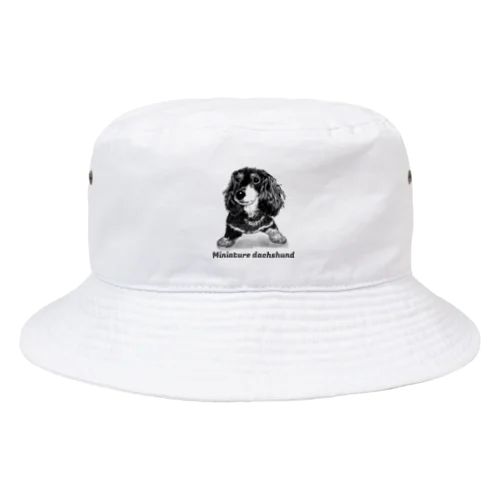 ミニチュアダックス　YUNI Bucket Hat