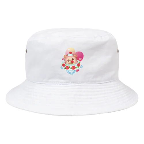 ローズケーキハリネズミ Bucket Hat