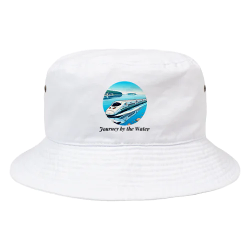 新幹線 水辺の旅 01 Bucket Hat