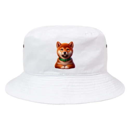 フレンドリーな柴犬 Bucket Hat