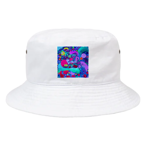 AIが考えた「痩せる絵」 Bucket Hat