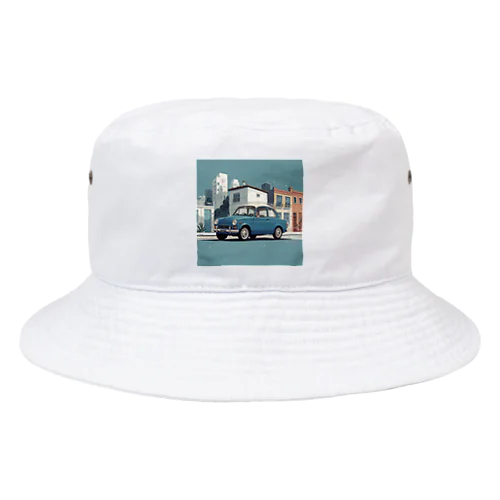 青い車２ Bucket Hat