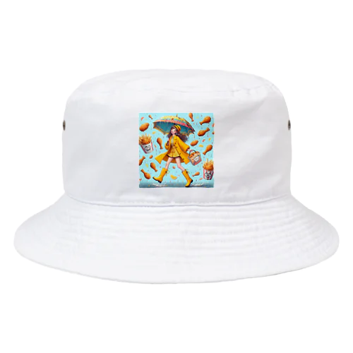 チキン予報時々ポテト Bucket Hat