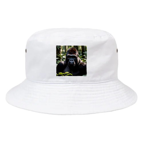 驚いているゴリラ Bucket Hat