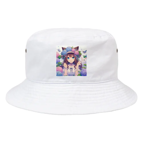 ねこニコばん Bucket Hat