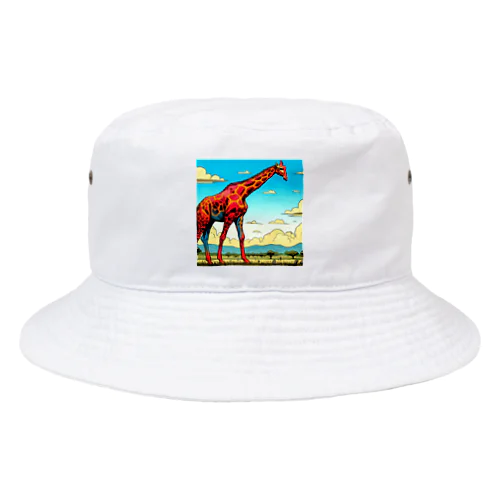 キリンてでかいね Bucket Hat