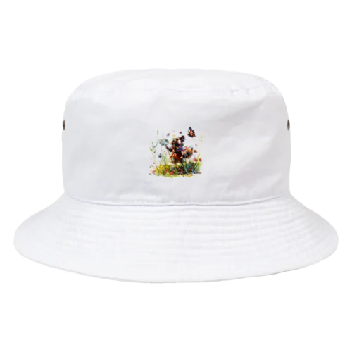 ぽんすけの夏休み Bucket Hat