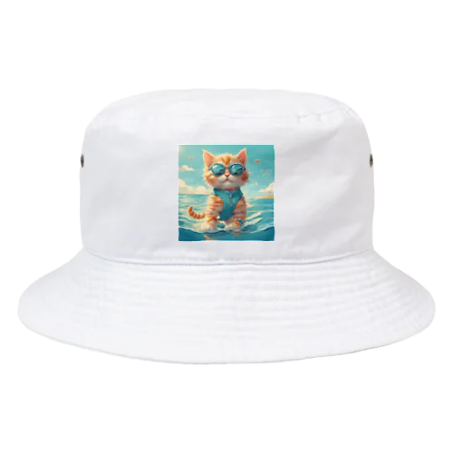 海の子猫 Bucket Hat