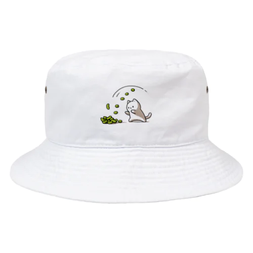 枝豆と猫 Bucket Hat