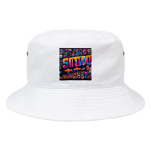 1980年代のレトロフォント Bucket Hat