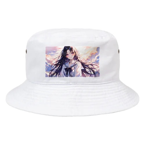 黒髪ロングちゃん Bucket Hat