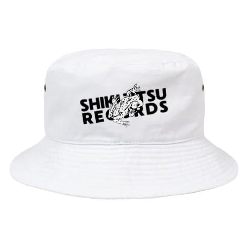 式日レコード／モノクロフロッグ Bucket Hat