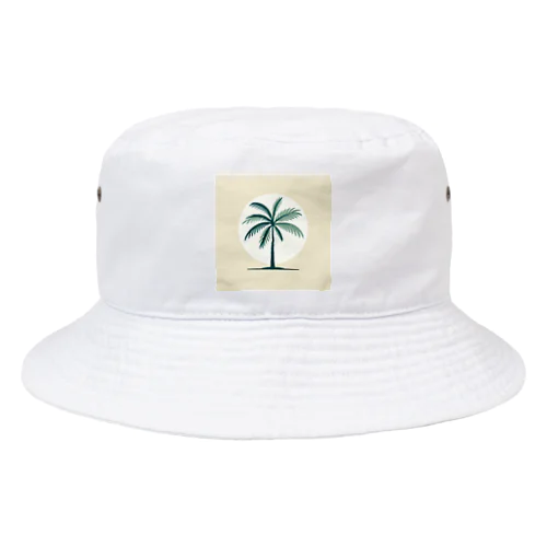 シンプル　ヤシ　ワンポイント　Tシャツ　シャツ　 Bucket Hat