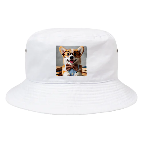 物知りシリーズ　コーギー犬 Bucket Hat