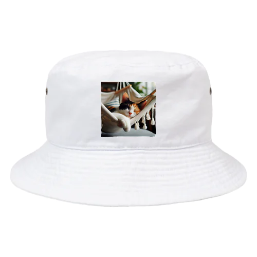 三毛の昼寝 Bucket Hat