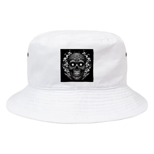 ドクロ Bucket Hat