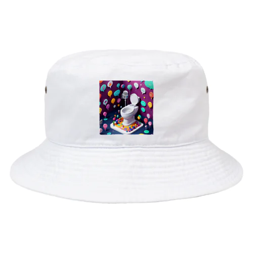 話すトイレ Bucket Hat