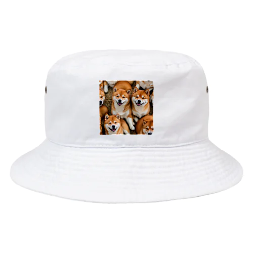 いつも一緒　柴犬 Bucket Hat