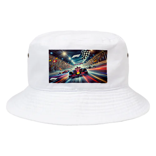 スピードと興奮の頂点：フォーミュラ1レースの魅力 Bucket Hat