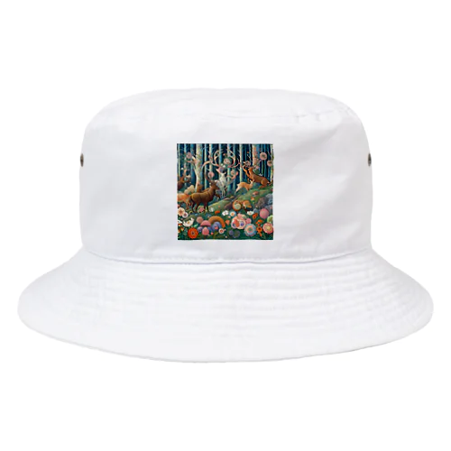 自然の中の平和な時間 Bucket Hat