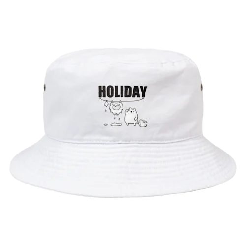 【HOLIDAY】ライオンさんの休日 Bucket Hat