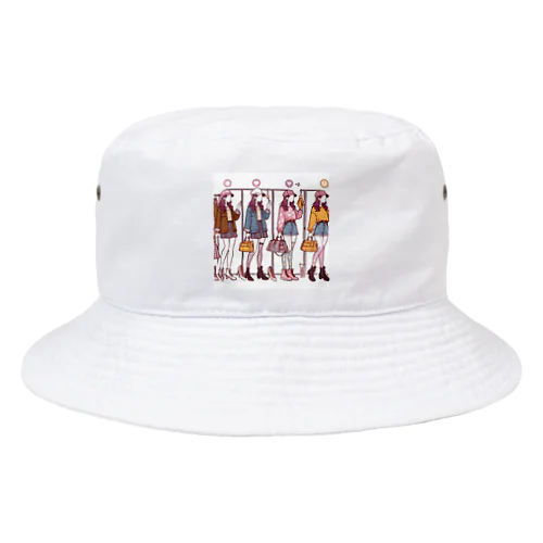 オシャレ女子 Bucket Hat