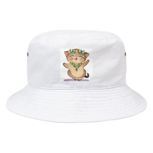 アロハねこ Bucket Hat