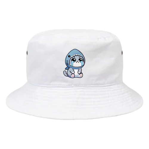 泣き虫きぐるみネコ Bucket Hat