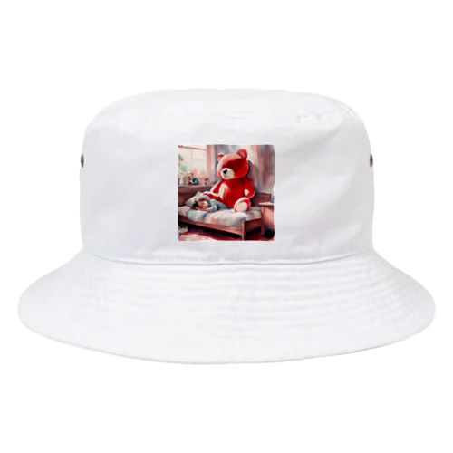 ベッドタイムベアのやすらぎ Bucket Hat