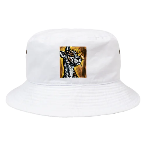 野生の猫 Bucket Hat