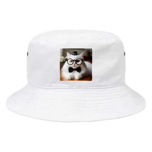 猫教授 Bucket Hat