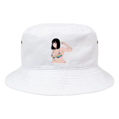 healthy girl #2 Bucket Hat