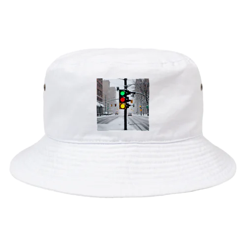 「とある国の冬の信号」 Bucket Hat