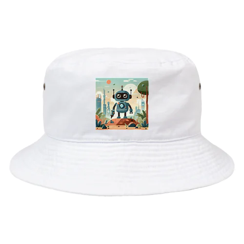 ほのぼのロボ3 Bucket Hat