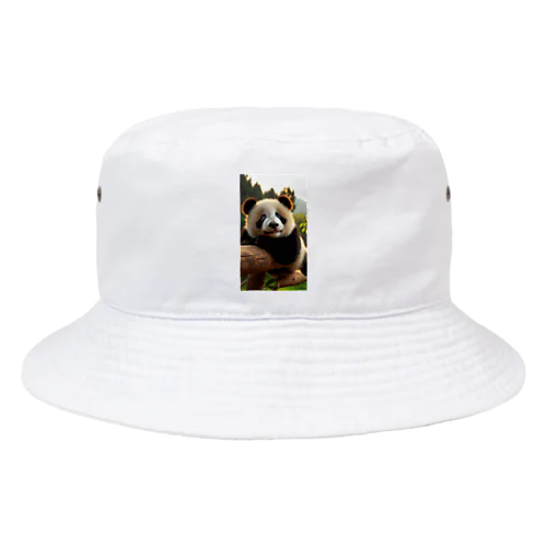 タレ目のパンダちゃん Bucket Hat