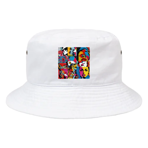 ポップアート Bucket Hat