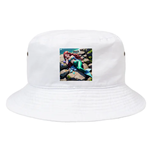 人魚姫のお昼寝 Bucket Hat