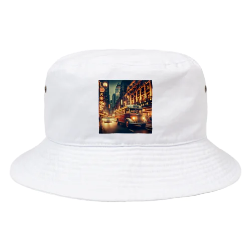 にほん深夜バス　 Bucket Hat