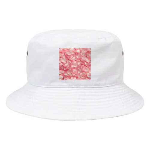 桃色の花びら綺麗 Bucket Hat