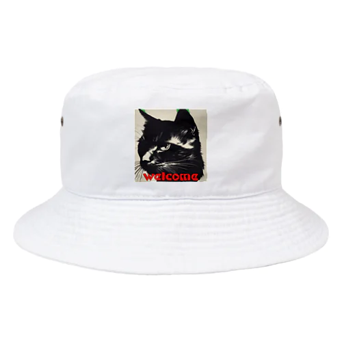 黒猫登場Ⅰ Bucket Hat
