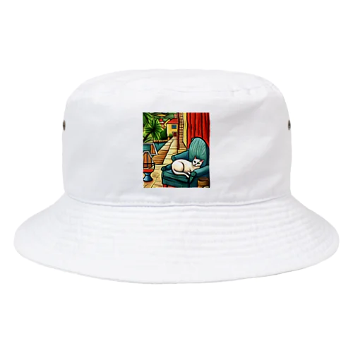 プールさいどのソファ Bucket Hat