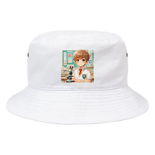 男の子　中学1年生　科学部 Bucket Hat