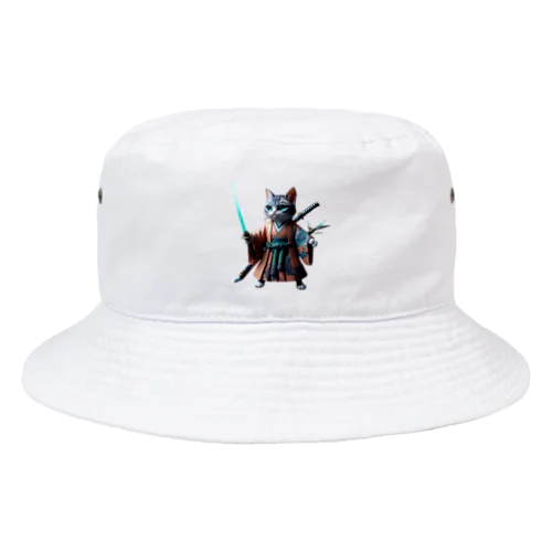 Samurai CAT Bucket Hat