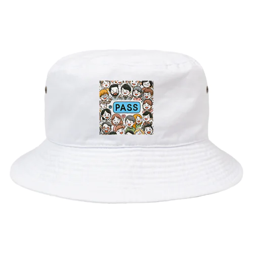 合格PASSED Bucket Hat