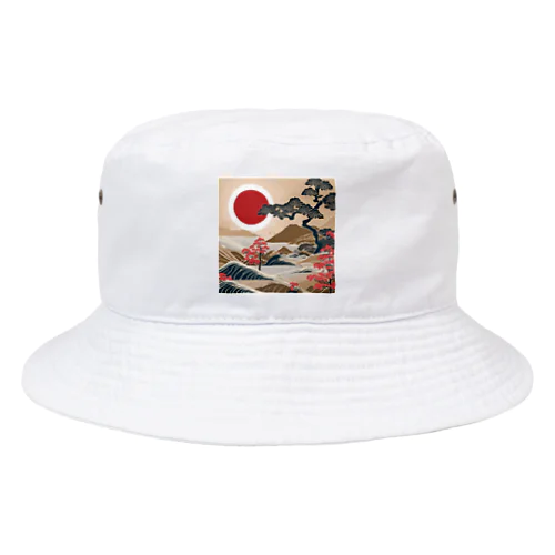 和の彩り Bucket Hat