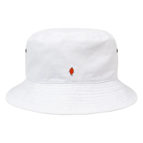 干し柿さん：ちっちゃなちっちゃなワンポイント Bucket Hat