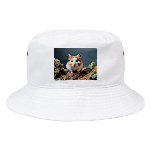 ふわもふロボロフスキーハムスター(小物) Bucket Hat