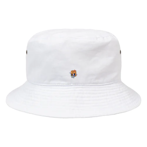 行楽弁当さん：ちっちゃなちっちゃなワンポイント Bucket Hat