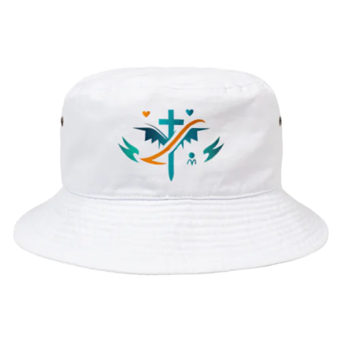 ヘルスケアロゴ Bucket Hat