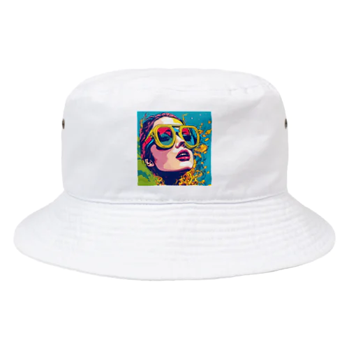 ポップアート Bucket Hat